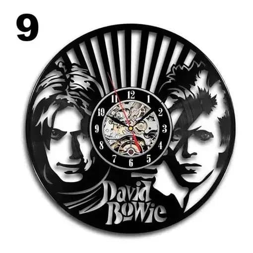 David Bowie 09 - Relógio Disco De Vinil Decoração