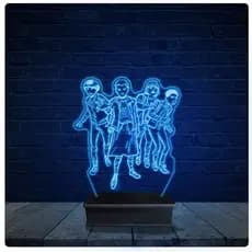 Luminária Led Acrilico Abajur - Stranger Things Netflix 10