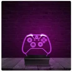 Luminária e Abajur Acrílico Led - Controle Xbox One
