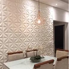 Kit até 30 Placas PVC 3d Revestimento De Parede Decorativa Premium 25 cm