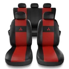Capa de Banco Couro Automotivo Mitsubshi L200 Pajero Tr4 Full Outlander Lancer