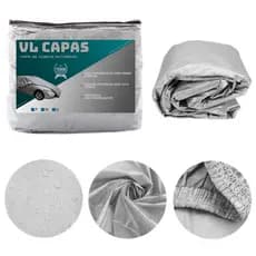 Capa Cobrir Carro Impermeável Protege Sol Chuva Poeira P M G 100% Anti-Uv Forro