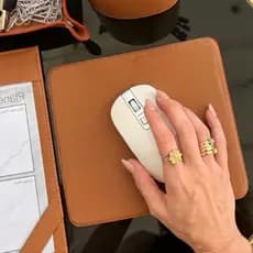Mouse Pad Slim Couro Personalizado