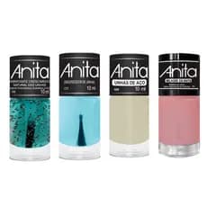 Esmalte Anita Kit Tratamentos Fortalecedor de Unhas