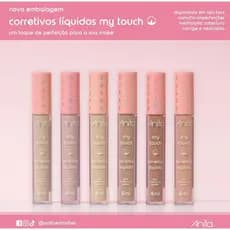 Corretivo Líquido Matte My Touch Anita - Escolha sua cor