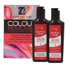 Colour Remover Removedor de Coloração Óleo de Queratina e Silicones Especiais 240ml - Alpha Line