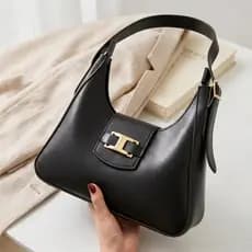 Bolsa Feminina Baguete De Ombro Casual Luxo Moderna Estilosa Lançamento