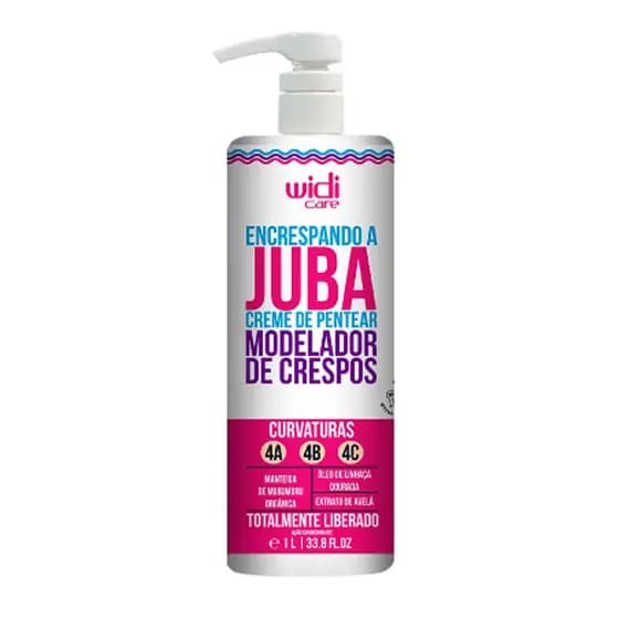 Creme de Pentear Modelador de Crespos Encrespando a Juba Widi Care 1L