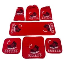 Jogo De Cozinha Estampados Utensílios 07 Peças Imperdível