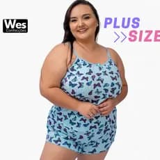 Baby Doll  Plus Size Short Doll Conjunto Pijama Feminino Roupa De Dormir