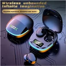 Fone De Ouvido Gaming G9S Sem Fio Bluetooth Com Cancelamento De Ruído À prova d'água Som estéreo HiFi Com microfone