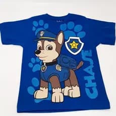 Camiseta infantil Chase Patrulha Canina Pronta Entrega