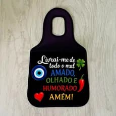 Lixeira lixocar automotivo para câmbio carro proteção olho grego e trevo sorte