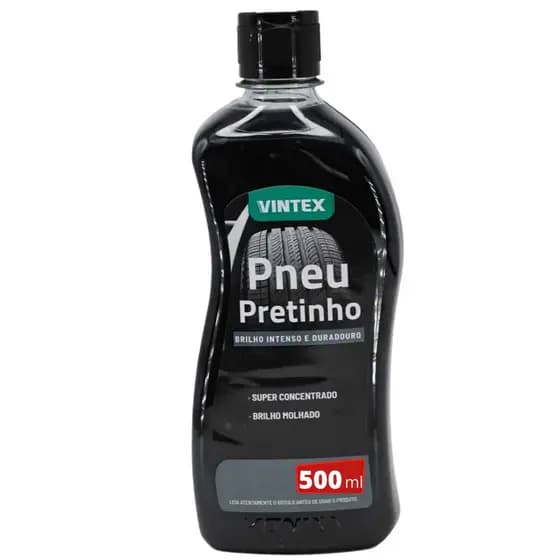 Pretinho Para Pneu Carro Moto Bicicleta - Pneu Pretinho - Vonixx Vintex
