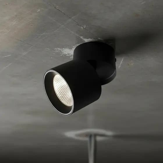Luminária Spot Led Sobrepor Minimalista 10w Direcionável Bivolt - Promoção e Qualidade Excelente