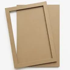 10 Quadro moldura 21x29,7 Mdf Premium cru de 3mm