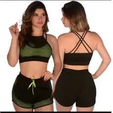 CONJUNTO FITNESS ACADEMIA LAZER CAMINHADA