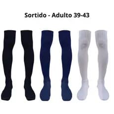 Kit 3 Meião de Futebol Profissional Infantil Juvenil Adulto Kanxa 28 ao 43