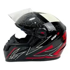 Capacete Moto Fw3 Gt2 Gt5 Viseira Cristal Com Narigueira
