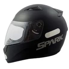 CAPACETE FECHADO NEW SPARK SOLID PRETO FOSCO
