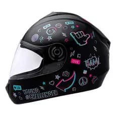 Capacete Infantil Moto Fly Young Hg Live P/ Criança Pequeno