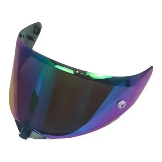 Viseira Capacete Kyt Tt Revo Iridium Rainbown Camaleão Original