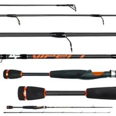 Vara Para Molinete Albatroz Viper S l 6'0" (1,80m) 8-17Lbs 602 - 2 Partes