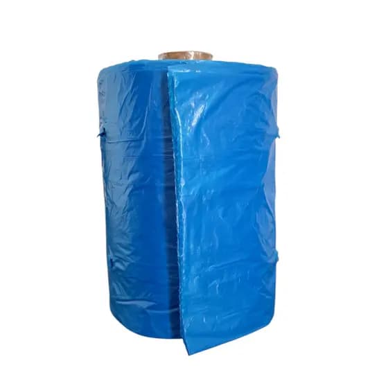 Saco Plástico Para Banana Anti-UV 75x150 Azul Material Reutilizável - 50 Unidades