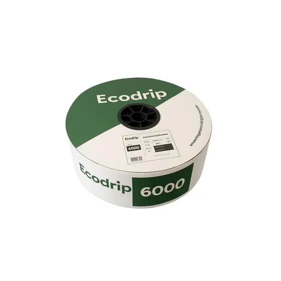 Mangueira De Gotejamento Ecodrip 20cm 1.000 Metros 6000 1,60L/H