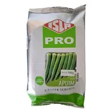 Sementes de Quiabo Super Precoce Apuim 500g Isla – Cultivo Precoce e Grande Volume de Colheita
