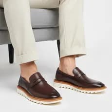 Sapato Masculino Casual Social Confortável Estiloso Leve Loafer para Trabalho e Dia a Dia