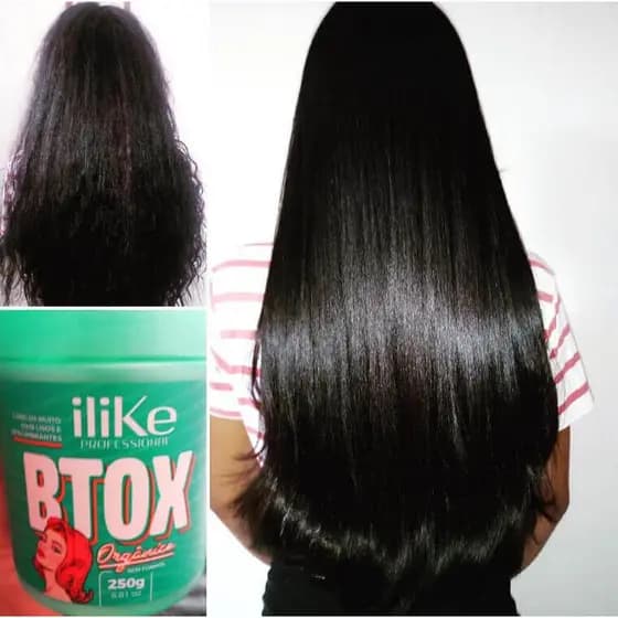 Btox Orgânico Sem Formol - 1kg ou 250g Ilike Profissional Nova Embalagem