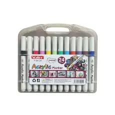 Conjunto De Canetas De Duas Cabeças Dois Em Um (12/24/36 Cores)-Materiais Para Gravação E Artesanato
