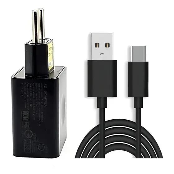 Carregador Rapido Ztd 5v 3a Para Moto One Macro Usb-c 1mt