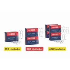Clips 25mm Prata Yins Paper Caixa com 100 Un