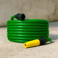Mangueira de Jardim 15 m PVC Reforçada 1/2 pol. com Esguicho Regulável