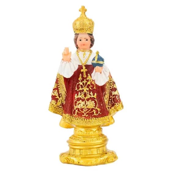 Menino Jesus De Praga 12.5cm - Enfeite Resina
