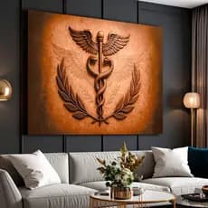 Quadro Decorativo Painel Advocacia Escritório Sala Quarto 110x80
