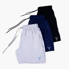KIT 3 SHORT TEXAS FARM TACTEL ELASTANO ESPORTIVO FITNESS DRY FIT COUNTRY TXC