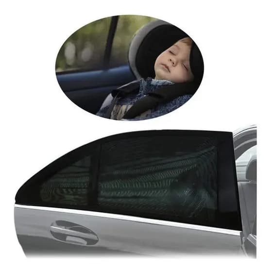 Capa cortina quebra sol, proteção uv para crianças janelas de carro