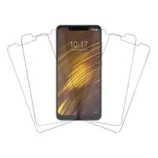 ULTIMAS UNIDADES --- Kit 5 películas de vidro para tela celular xiaomi poco pocophone f1
