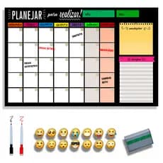 Planner Personalizado Quadro Planejamento Lousa  +12 Imãs