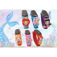 Relógio Infantil digital LED/Temático/ Sereias /Fundo do Mar /Lembrancinha para Aniversário/relógio