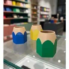 Porta Lápis Canetas Decoração Divertida Sala Mesa Escritório Escrivaninha Home Office Papelaria