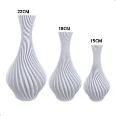 Kit com 2 ou 3 vasos decorativos para decoração de ambientes salas escritórios ambientes modernos