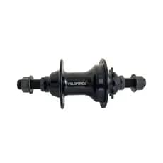 CUBO TRASEIRO BMX 36F 14MM ROLAMENTADO COG 9 DENTES PRETO crossbike