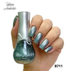 Esmalte Miss Artistic Laço 14ml Glitter 711