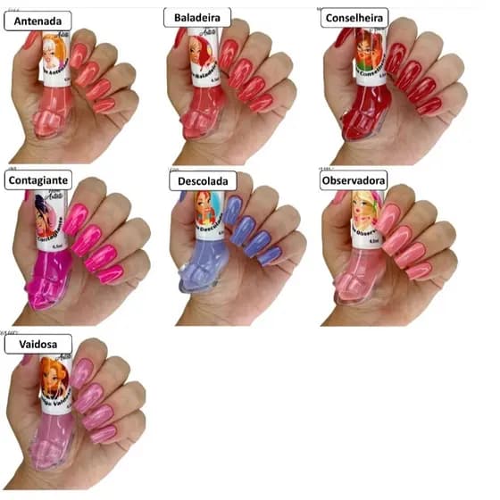 Kit Esmalte Sapatinho Lorac 07 unid