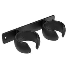 Suporte de Parede para Microfones Duplo: Eficiência e Estilo-Organizador/Musica/Microfone
