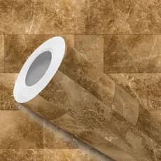 Papel de Parede Adesivo Resistente Efeito Pedra Puglia Natural Fácil Aplicação